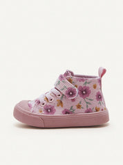 Tênis Infantil Menina Cano Alto Floral 004 Tênis Infantil 15 Kabannas 