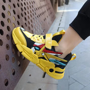 Tênis Infantil Transformers Velcro Malha Respirável Calçado Infantil 11 Kabannas 