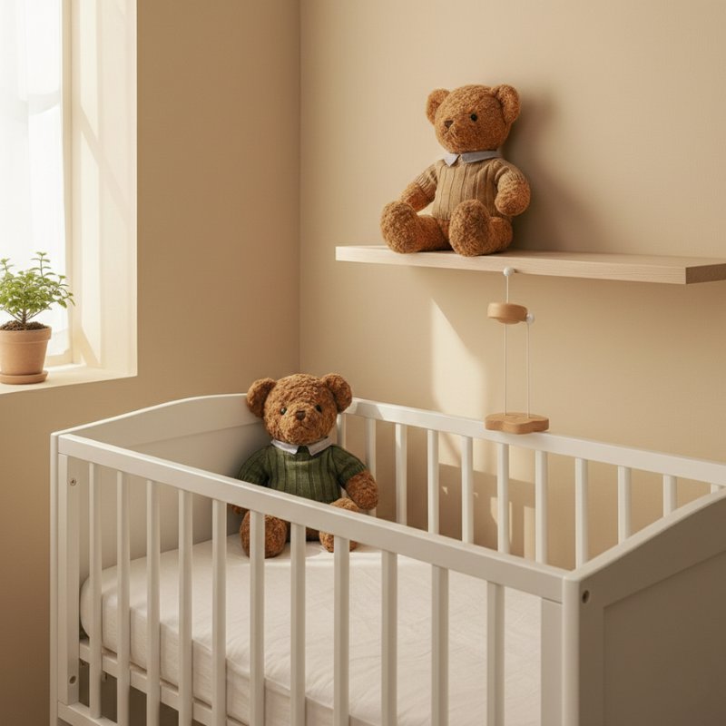 Urso de Pelúcia Vintage Grande e Elegante Brinquedo de Pelúcia 13 Kabannas 