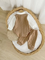 Conjunto Bebê Menino Body Calça Gravata Borboleta Xadrez