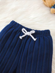 Conjunto 2 Peças Bebê Menino Body Manga Longa e Calça Canelada Urso