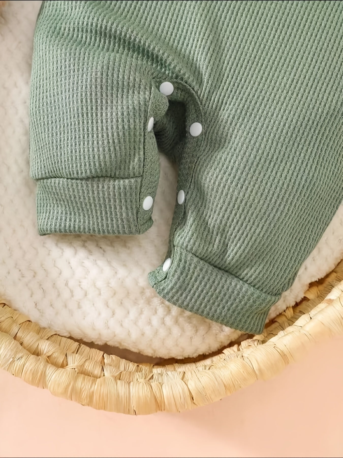Conjunto 2 Peças Bebê Menino Body Manga Longa e Jardineira Canelada Urso