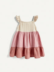 Vestido Bebê Menina Alcinha Musselina 004 Vestido Menina 31 Kabannas 