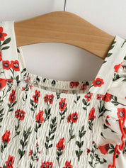 Vestido Bebê Menina Floral Babado em Camadas 004 Vestido Menina 29 Kabannas 