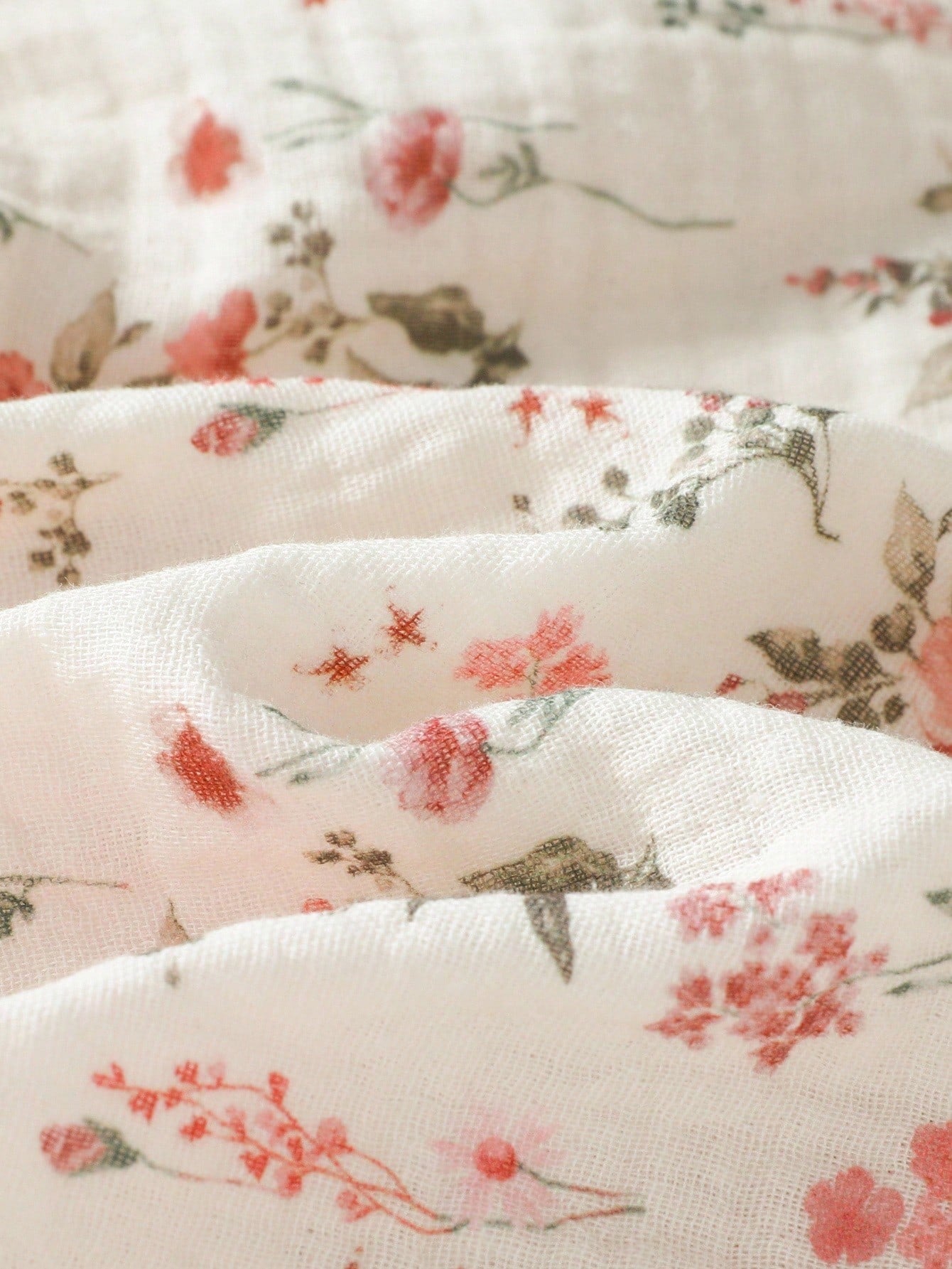 Vestido Bebê Menina Floral Manga Esvoaçante Linha A 004 Vestido Menina 28 Kabannas 