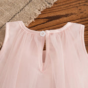 Vestido de Bebê Menina Floral com Babados Vestido Menina 09 Kabannas 