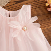 Vestido de Bebê Menina Floral com Babados Vestido Menina 09 Kabannas 