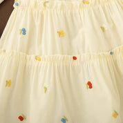Vestido Infantil Floral com Bolsa Vestido Menina 07 Kabannas 