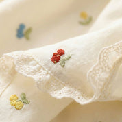 Vestido Vintage de Verão para Menina - Elegância em Renda e Laços Moda Vintage Infantil 18 Kabannas 